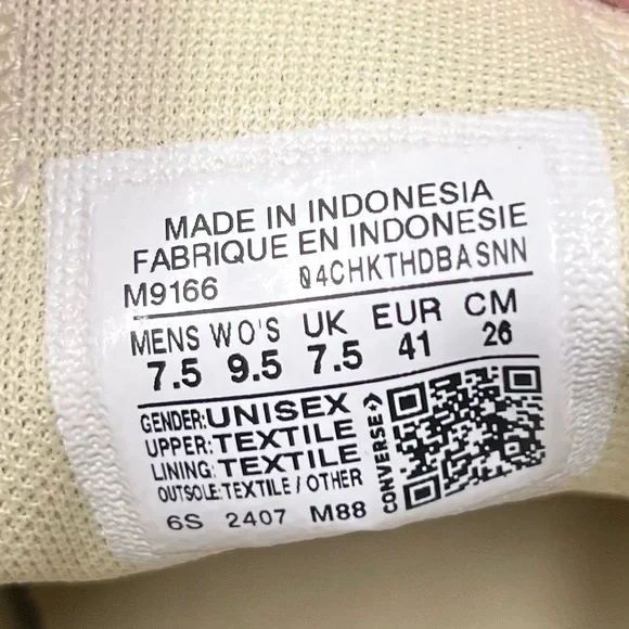 Converse Black Floral Women's Sneakers - Picture 14 of 14